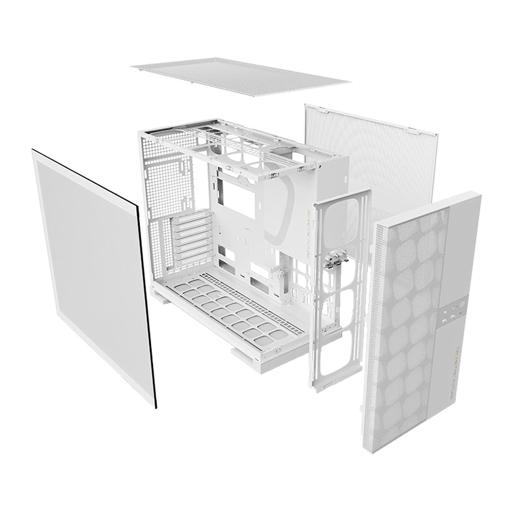 Geometric Future Model 5 Vent ATX Mid Tower (Branco)