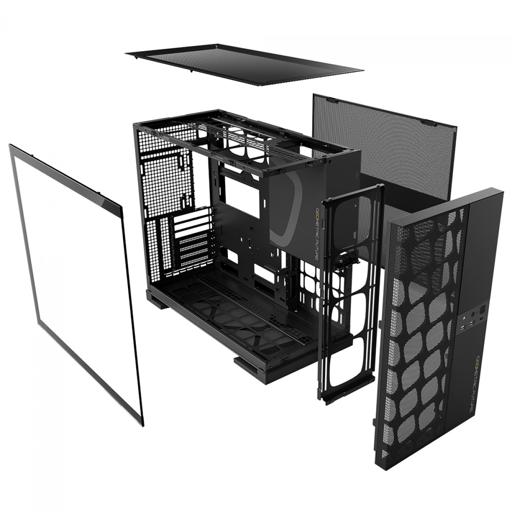 Geometric Future Model 5 Vent ATX Mid Tower (Preto)