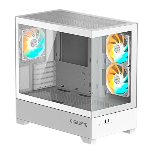 Gigabyte C201 Panoramic Ice MicroATX Mid Tower (Branco)