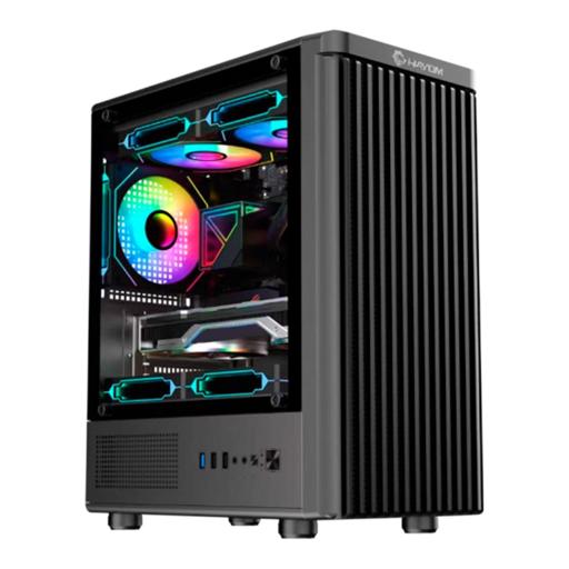 Hayom GB1727 MicroATX Mid Tower (Preto)