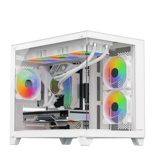 Husky Dome 210 MicroATX Mini Tower (Branco)