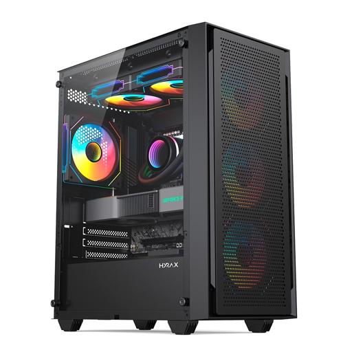 Hyrax HGB240 MicroATX Mini Tower (Preto)
