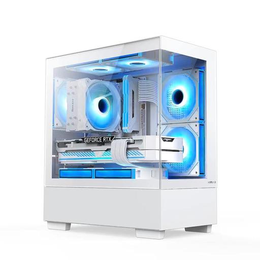 Hyrax HGB320 MicroATX Mini Tower (Branco)