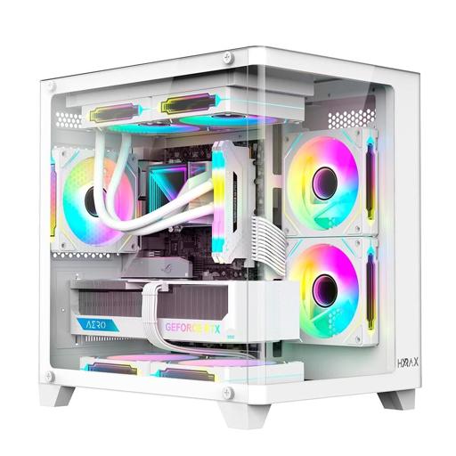 Hyrax HGB750 MicroATX Mini Tower (Branco)