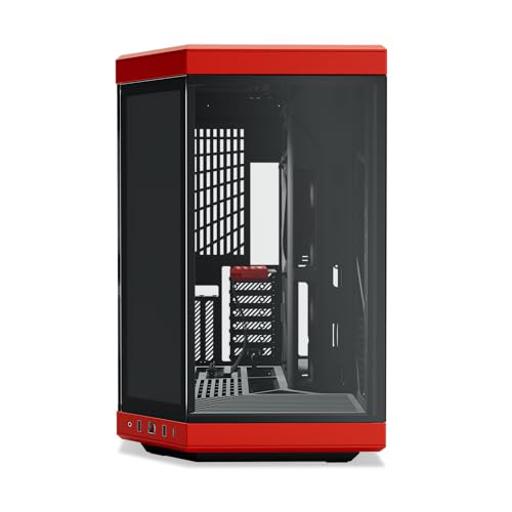 Hyte Y70 Touch Infinite Black Cherry ATX Mid Tower (Preto / Vermelho)