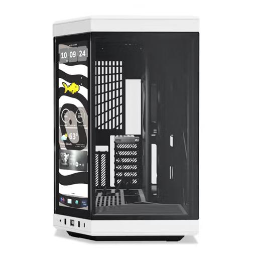 Hyte Y70 Touch Infinite Panda ATX Mid Tower (Branco / Preto)
