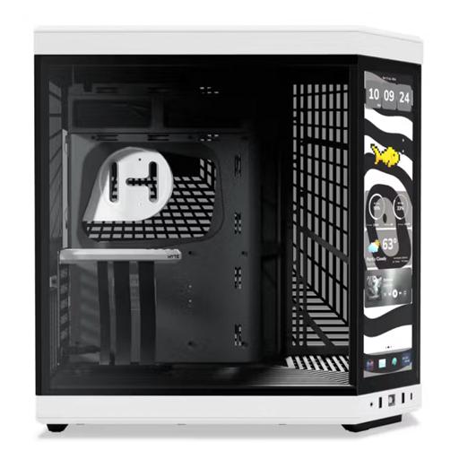 Hyte Y70 Touch Infinite Panda ATX Mid Tower (Branco / Preto)