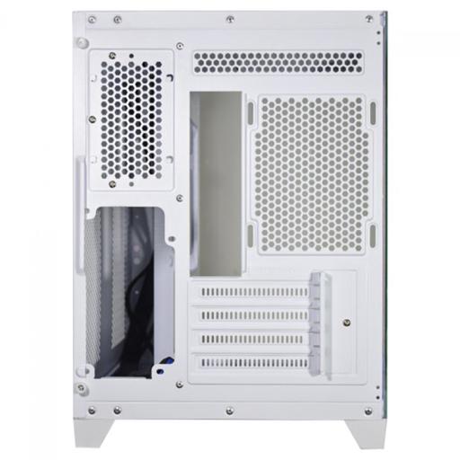 K-MEX Aquario Ângulo CG-W620 MicroATX Mid Tower (Branco)