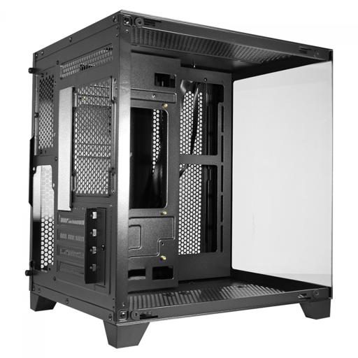 K-MEX Aquário Micro MicroATX Mid Tower (Preto)