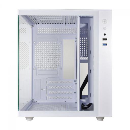 K-MEX Aquario Micro MicroATX Mini Tower (Branco)