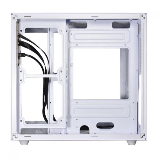 K-MEX Aquario Micro MicroATX Mini Tower (Branco)