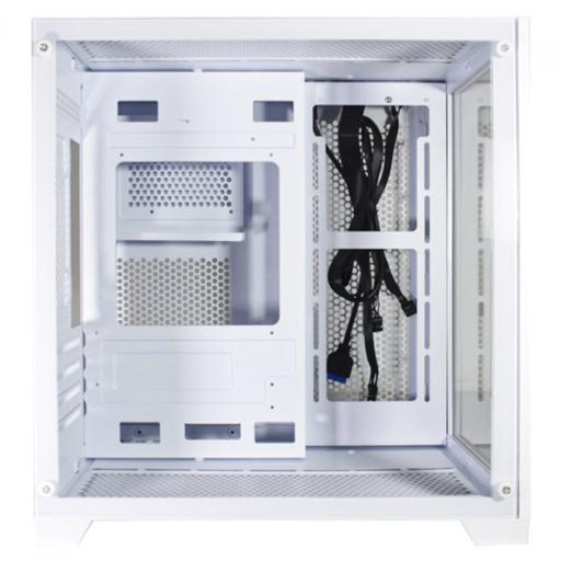 K-MEX Aquario Micro White IV CG-W415 MicroATX Mid Tower (Branco)