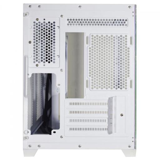 K-MEX Aquario Micro White IV CG-W415 MicroATX Mid Tower (Branco)