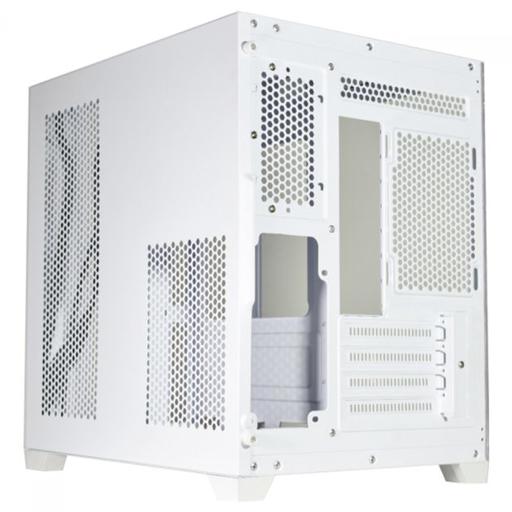 K-MEX Aquario Micro White IV CG-W415 MicroATX Mid Tower (Branco)