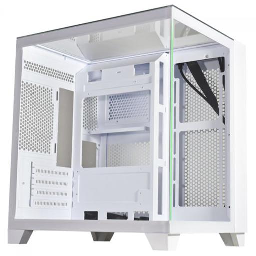 K-MEX Aquario Visão CG-W725 MicroATX Mid Tower (Branco)