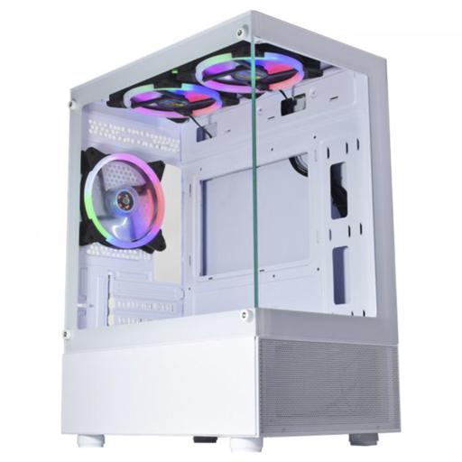 K-MEX Medusa II CG-0W2TW MicroATX Mid Tower (Branco)
