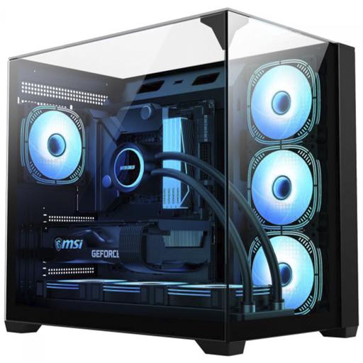 K-MEX Mega Shark ATX Mid Tower (Preto)