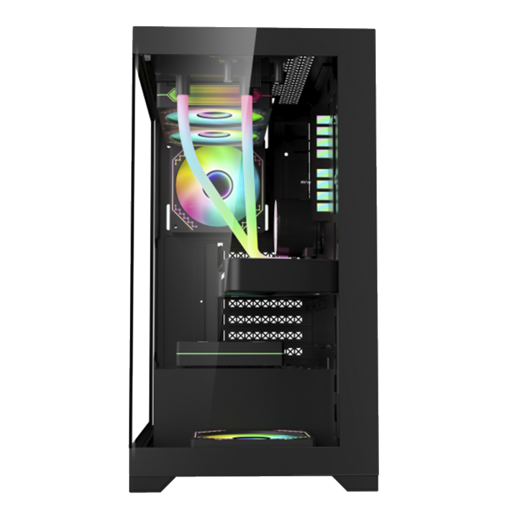 K-MEX Poseidon CG-11G4 ATX Mid Tower (Preto)