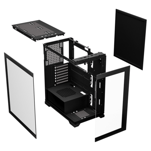 K-MEX Poseidon CG-11G4 ATX Mid Tower (Preto)