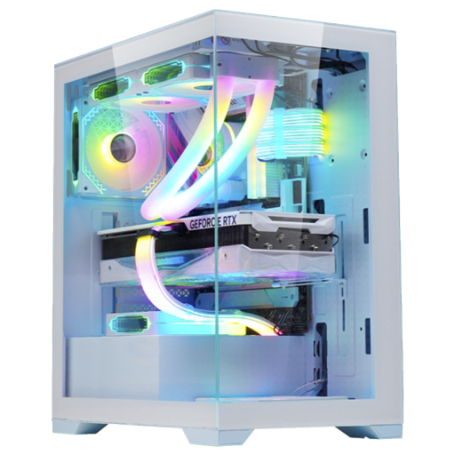 K-MEX Poseidon CG-W1G4 ATX Mid Tower (Branco)