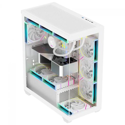 K-MEX Torre Branca CG-W6DY ATX Mid Tower (Branco)