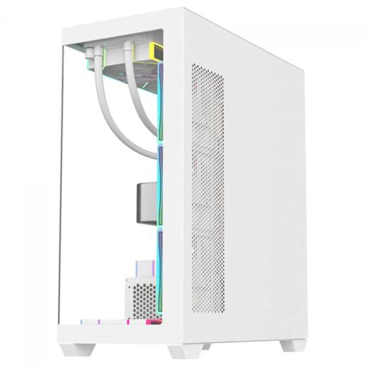 K-MEX Torre Branca CG-W6DY ATX Mid Tower (Branco)