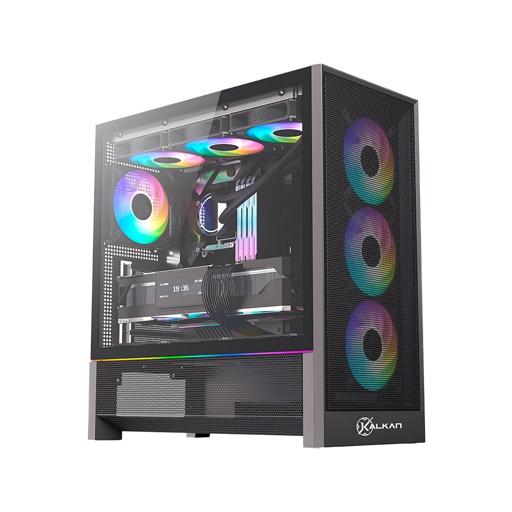 Kalkan Hakon Pro ATX Mid Tower (Preto)