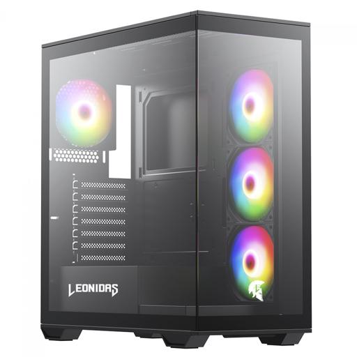 Leonidas Magnus ATX Mid Tower (Preto)