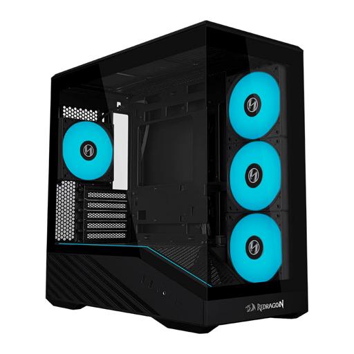 LIAN LI Vector V100 Mini X Redragon MicroATX Mid Tower (Preto)