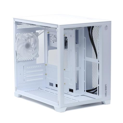 Liketec Cube Kirra Snow MicroATX Mid Tower (Branco)