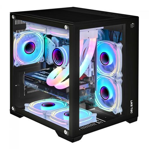Liketec Dasha MicroATX Mid Tower (Preto)