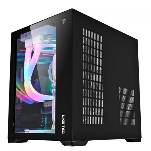 Liketec Dasha MicroATX Mid Tower (Preto)