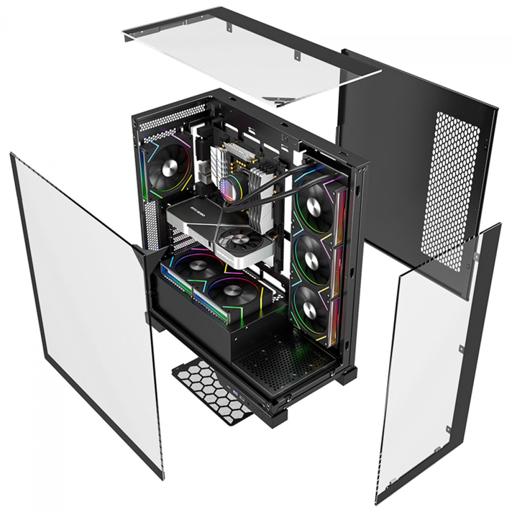 Liketec Empire Dark ATX Mid Tower (Preto)