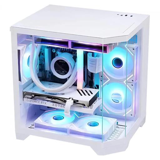 Liketec Impossible Snow MicroATX Mini Tower (Branco)