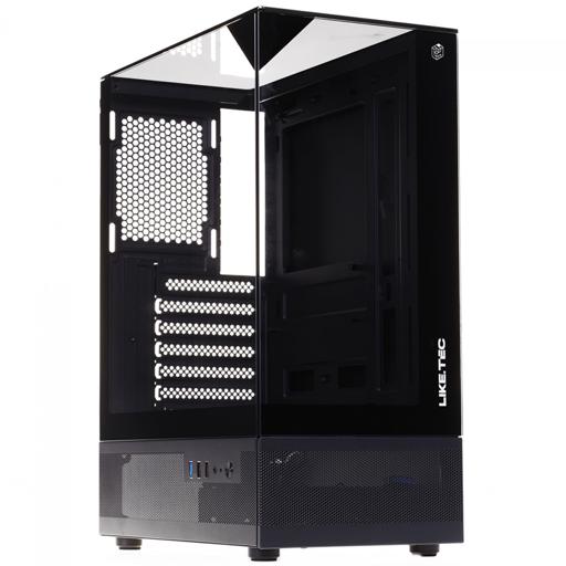 Liketec Mad Rock Snow MicroATX Mid Tower (Preto)