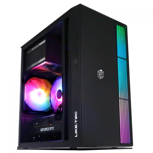 Liketec Prime ATX Mid Tower (Preto)