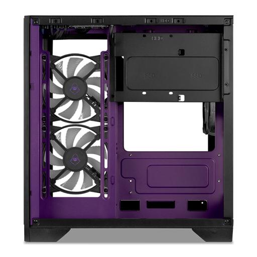 Mancer CV100 Purple Edition MicroATX Mid Tower (Preto)