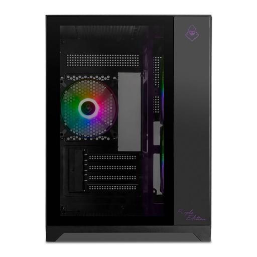 Mancer CV100 Purple Edition MicroATX Mid Tower (Preto)