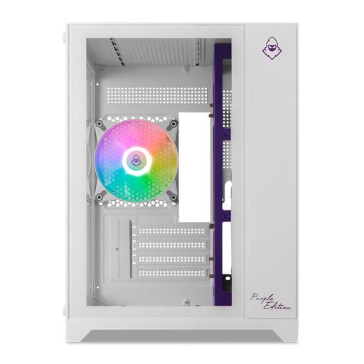 Mancer CV100 Purple Edition MicroATX Mid Tower (Branco)