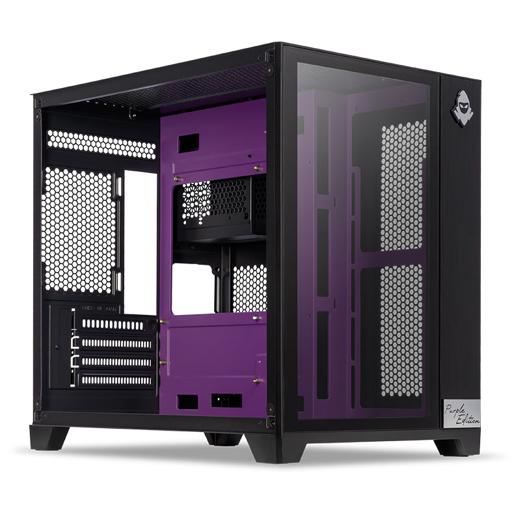 Mancer CV300 Purple Edition MicroATX Mid Tower (Preto / Roxo)