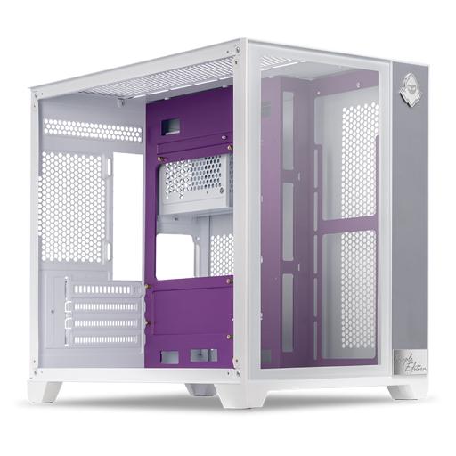 Mancer CV300 Purple Edition MicroATX Mid Tower (Branco / Roxo)
