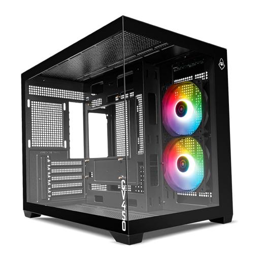 Mancer CV450 MicroATX Mini Tower (Preto)
