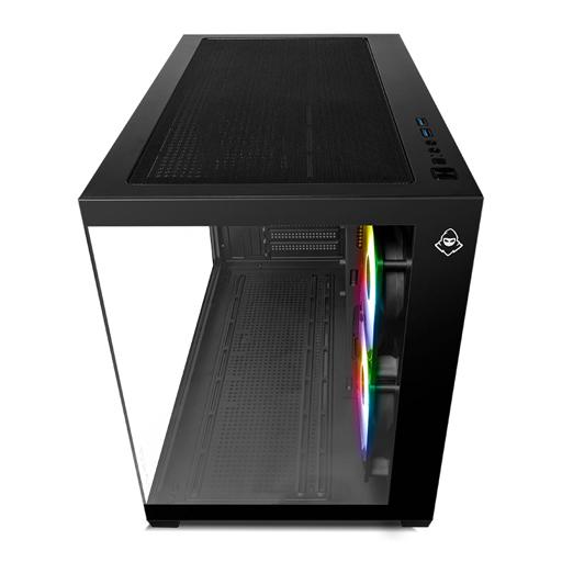 Mancer CV450 MicroATX Mini Tower (Preto)