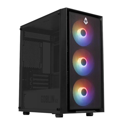 Mancer Goblin V2 MicroATX Mid Tower (Preto)