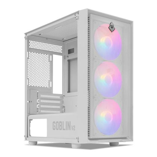 Mancer Goblin V2 MicroATX Mid Tower (Branco)