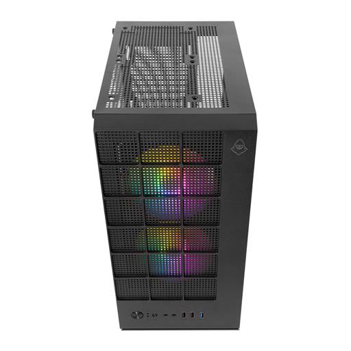 Mancer Grimore MicroATX Mini Tower (Preto)