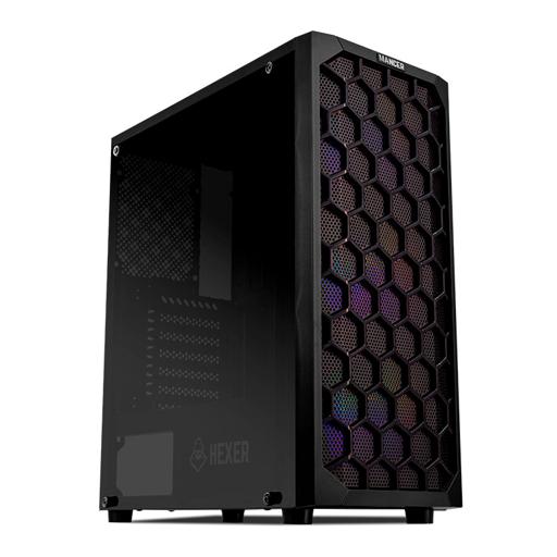 Mancer Hexer ATX Mid Tower (Preto)