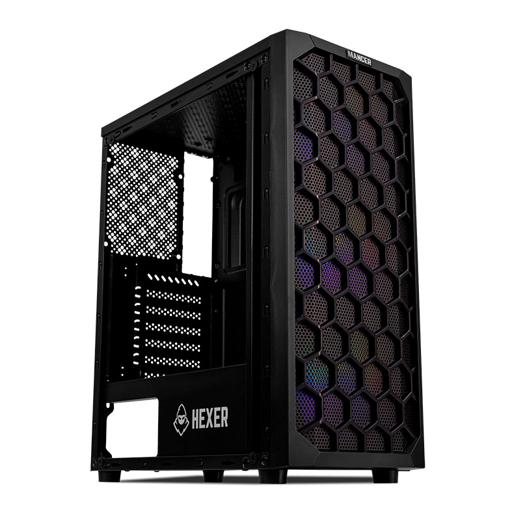 Mancer Hexer ATX Mid Tower (Preto)