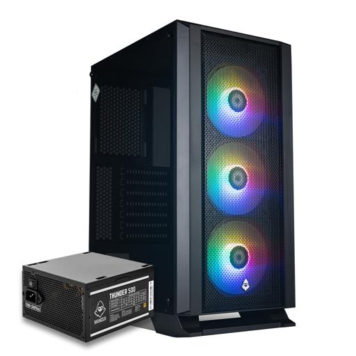 Mancer Narok ATX Mid Tower (Preto)