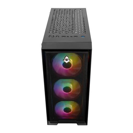 Mancer Relic ATX Mid Tower (Preto)
